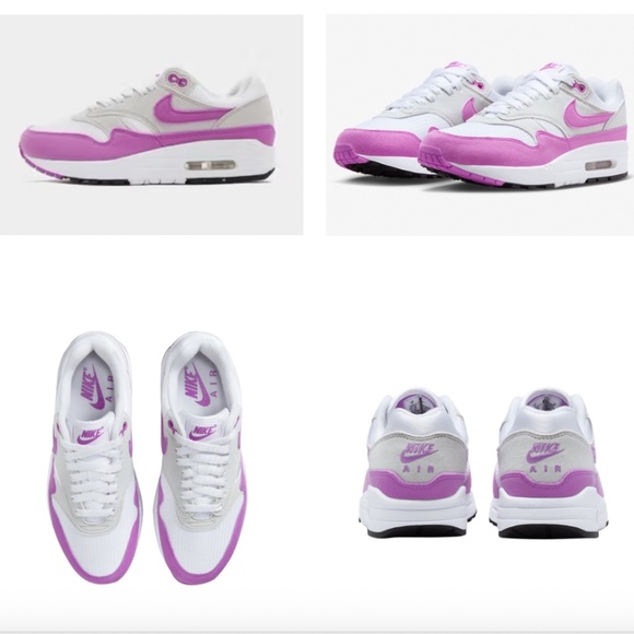 NEW Nike Air Max 1 Fuchsia Dream size 9 - Picture 1 of 12